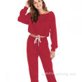 Womens Tracksuit Set Athletic Solid n&#39;èzí